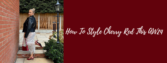 How to Style the Cherry Red Trend This AW24