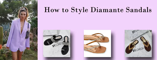 How to Style Diamante Sandals