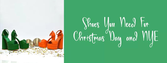 Shoes you need for Christmas Day and NYE