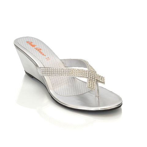 JULIETTA SILVER SANDALS 