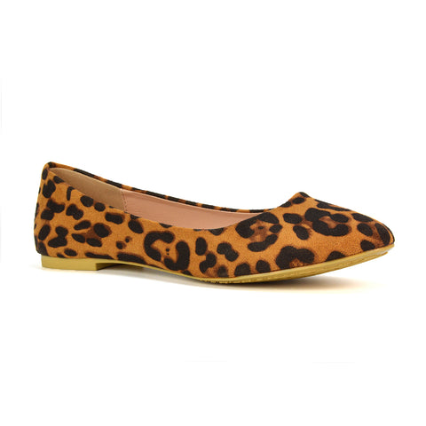 Leopard Pattern Flats