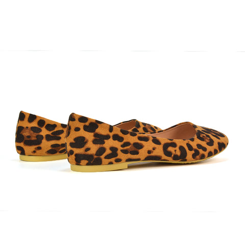 Leopard Pattern Pump Shoes