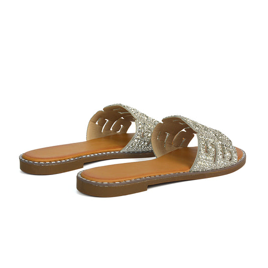 CENA1 Silver Summer Sandals