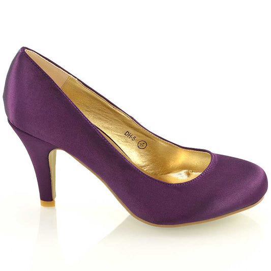 Lavender satin shoes on sale