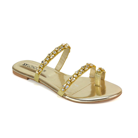 Gold Summer Sandals