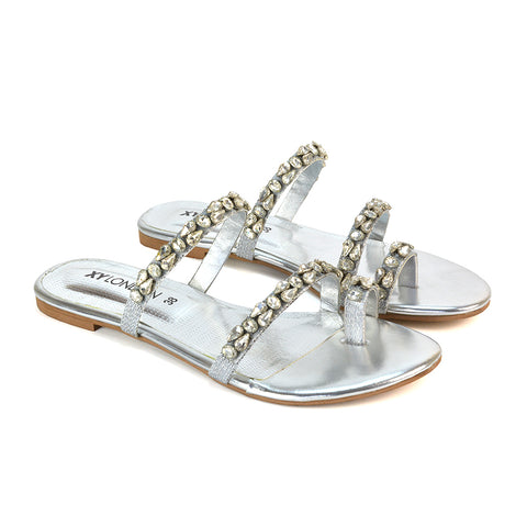 Silver Sandals