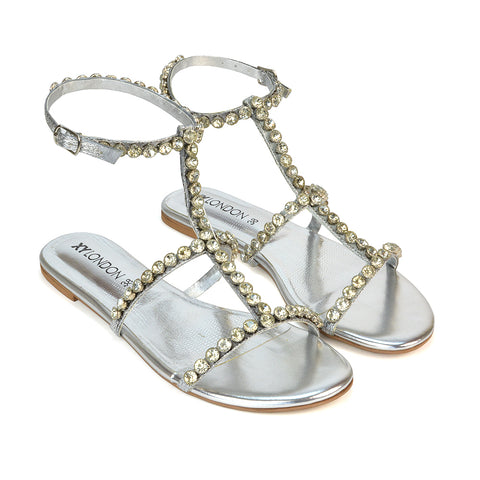 Silver Sandals