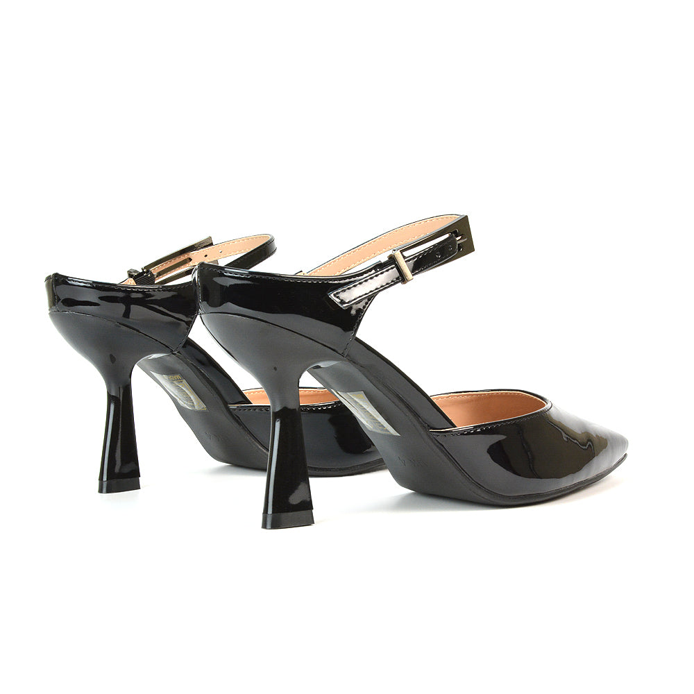 FPD-3 Black Patent High Heels