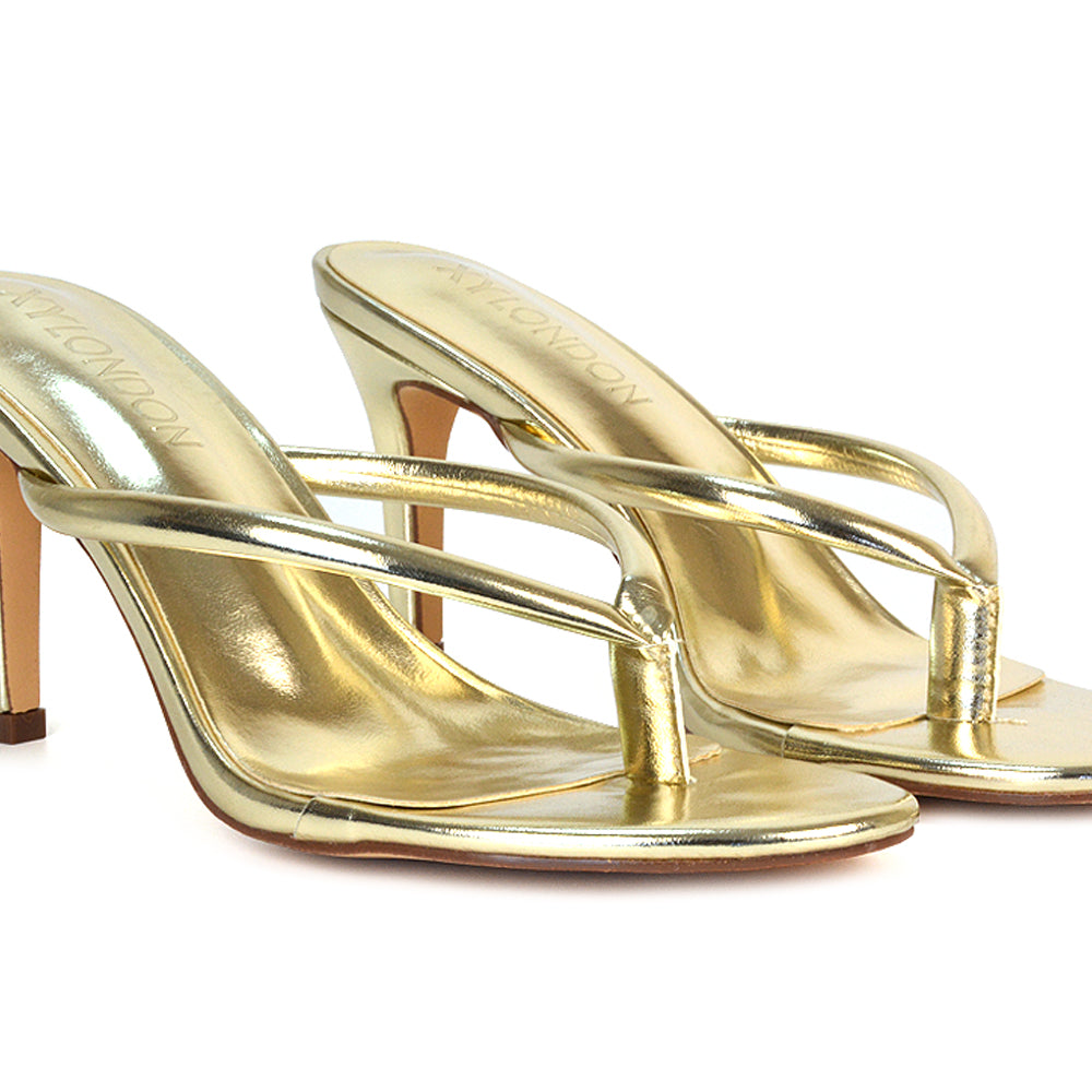 gold heeled sandals, gold mules, heeled sandals, mules