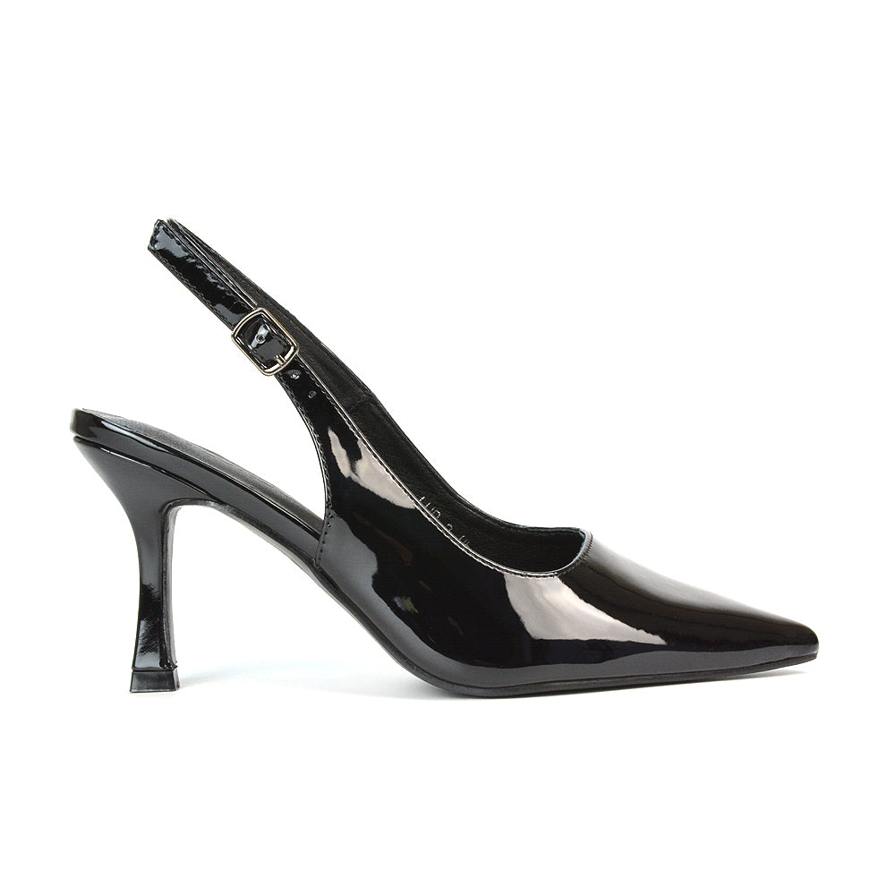 LHP-3 Black Patent High Heels