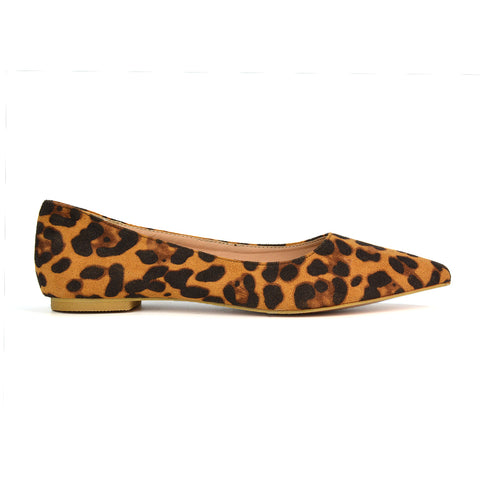 Leopard Pattern Flats