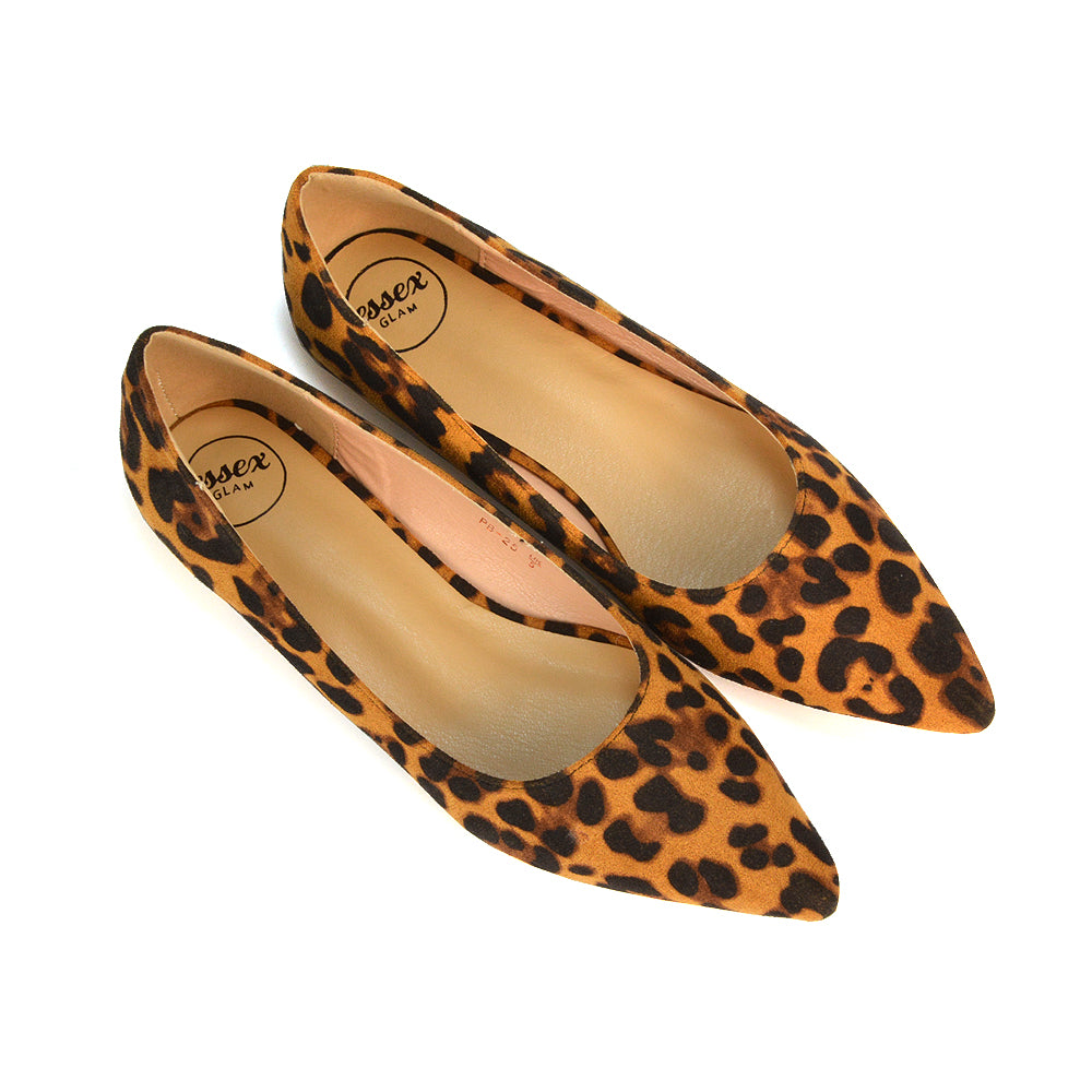 Leopard Pattern Flat Shoes