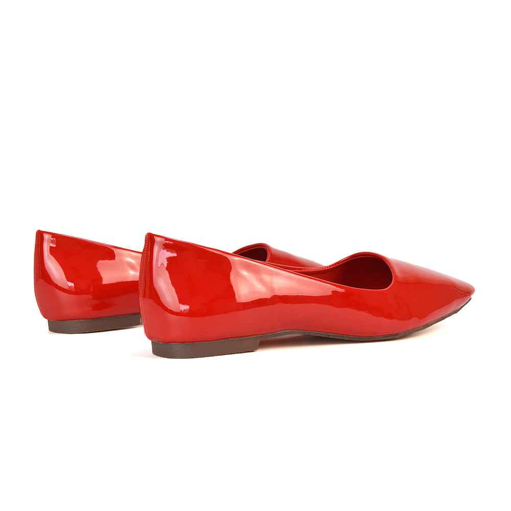 Cherry Red Patent Pump Shoes