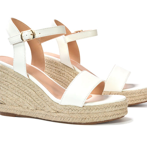 white espadrille wedge sandals, white wedge sandals for holidays, espadrille wedge sandals, wedge sandals for holidays