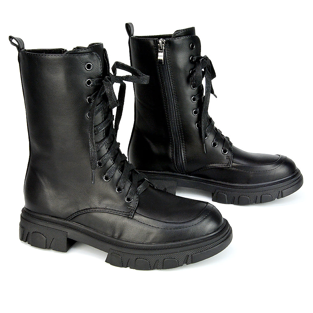 Black Chunky Boots