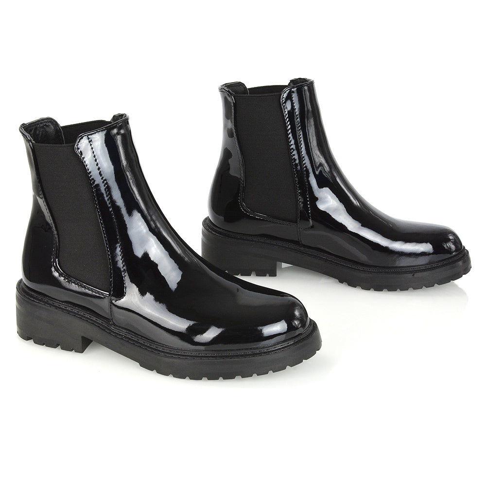 Black Patent UK 4 | EU 37 | US 6 | XY London