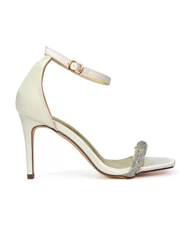 ivory high heels