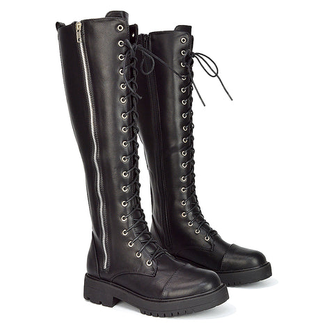 Lace Up Boots Womens