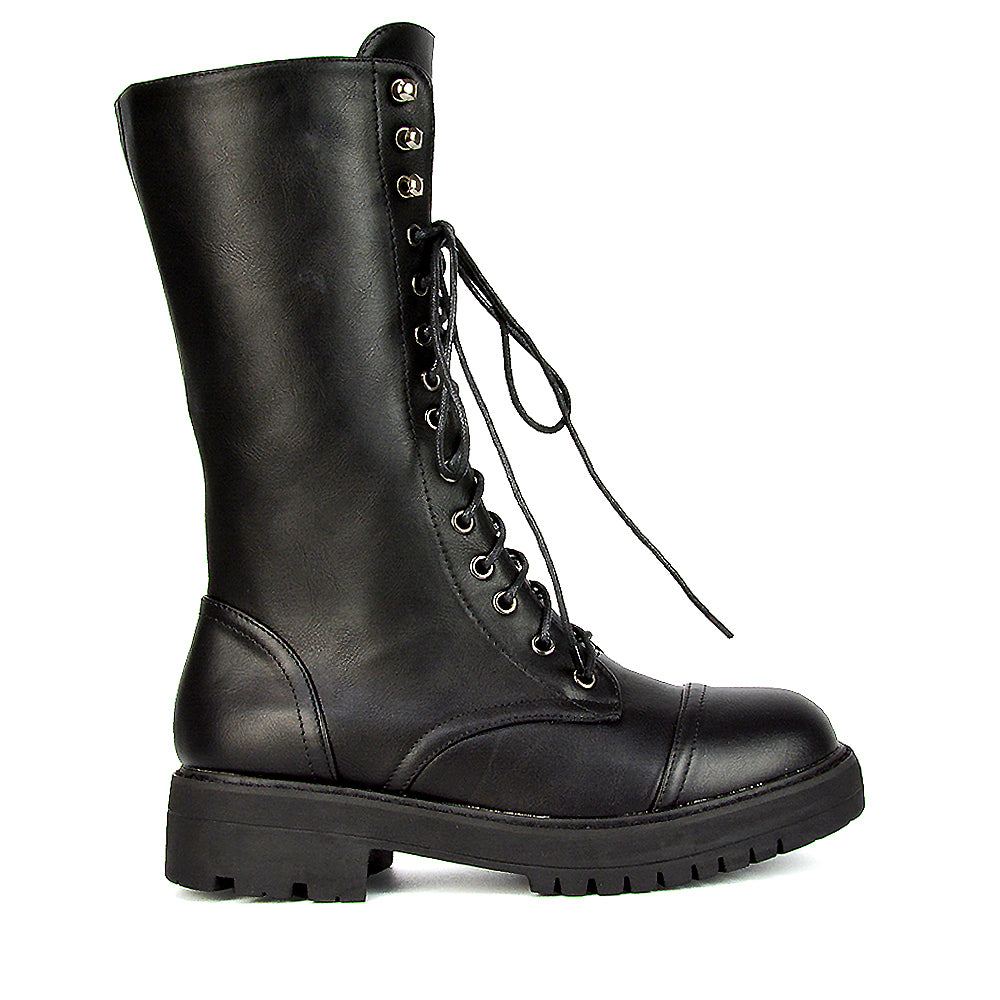 Black Combat Boots