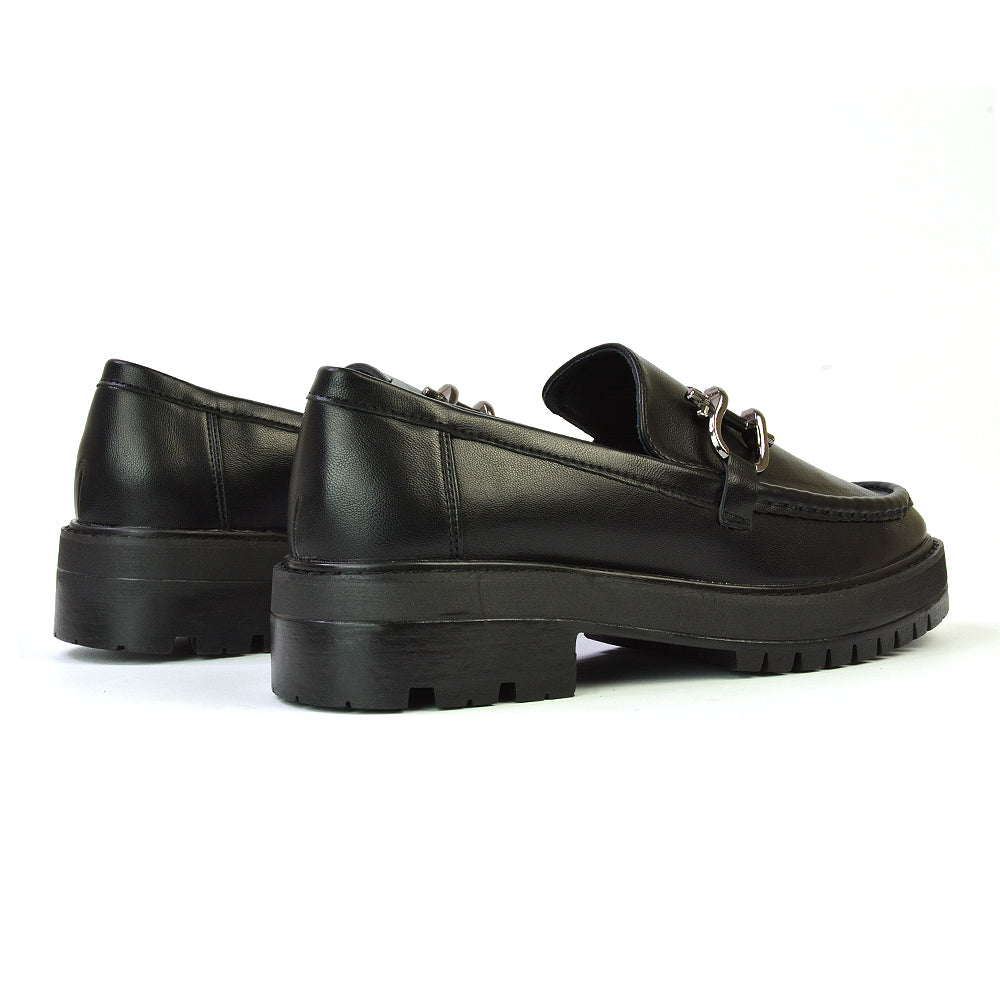 black flat shoes