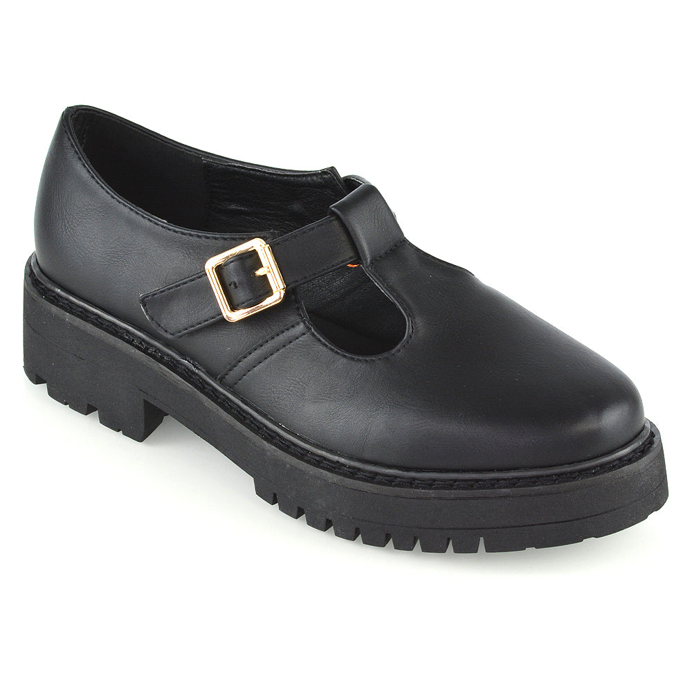 Black Synthetic Leather UK 5 | EU 38 | US 7 | XY London