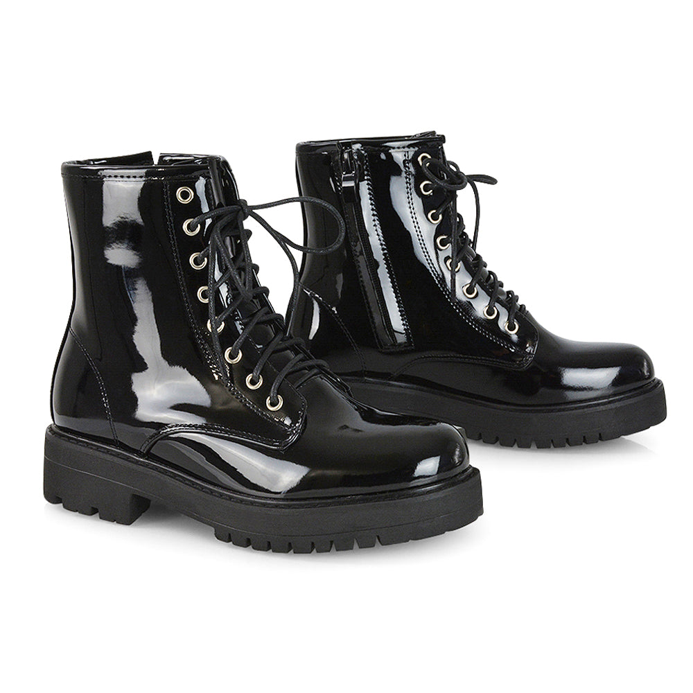 Black Patent UK 6 | EU 39 | US 8 | XY London