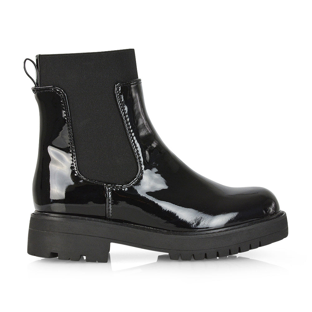 Black Patent UK 4 | EU 37 | US 6 | XY London