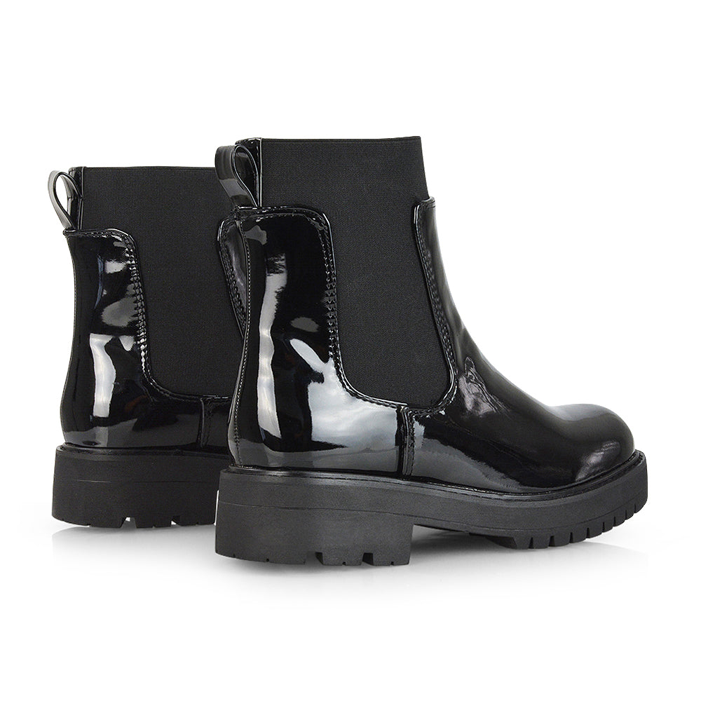 Black Patent UK 4 | EU 37 | US 6 | XY London