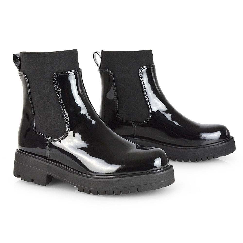 Black Patent UK 4 | EU 37 | US 6 | XY London