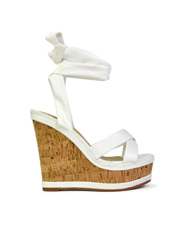 white wedges