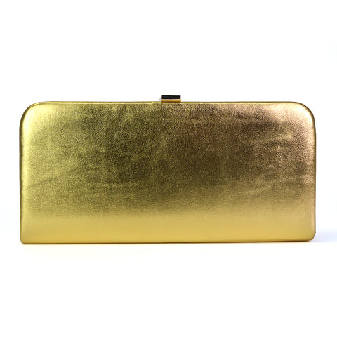 gold clutch bag