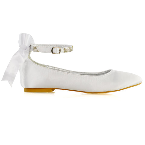 white wedding shoes , wedding flats uk