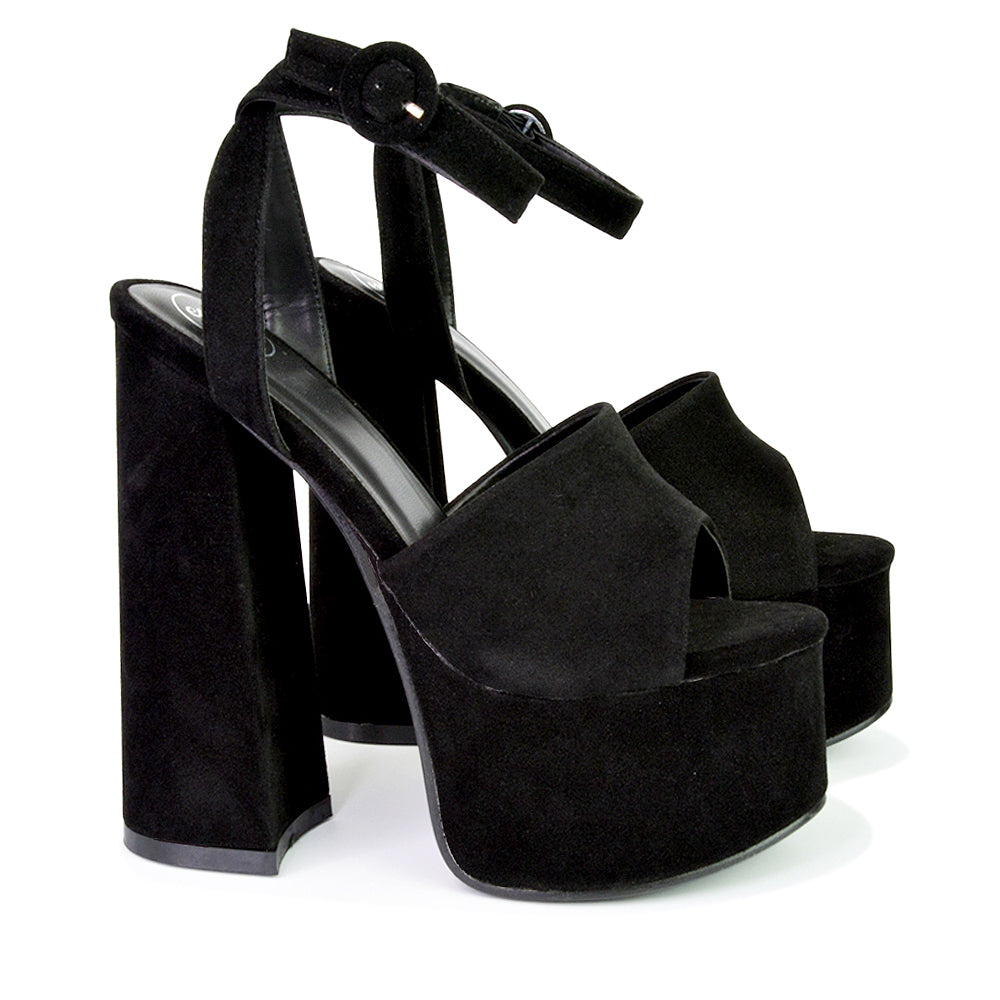 black block heels