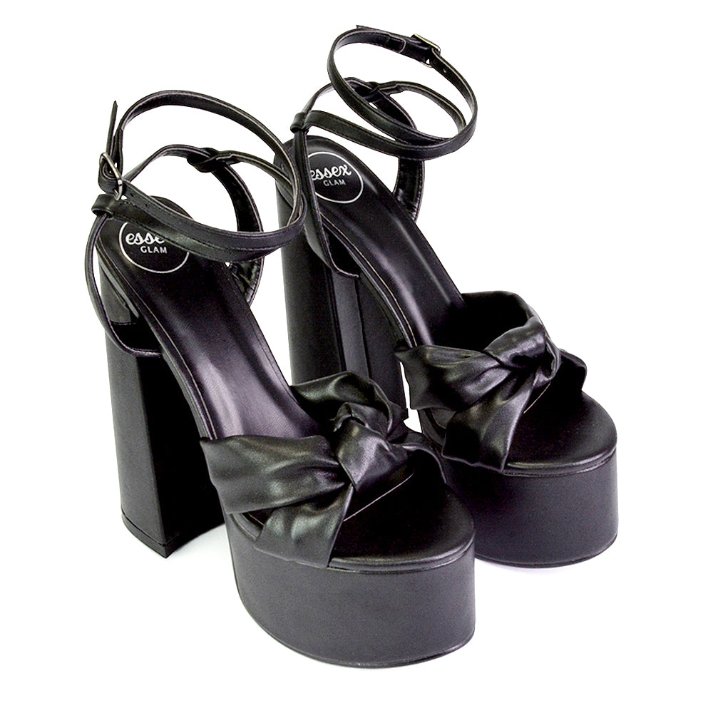 black block heels