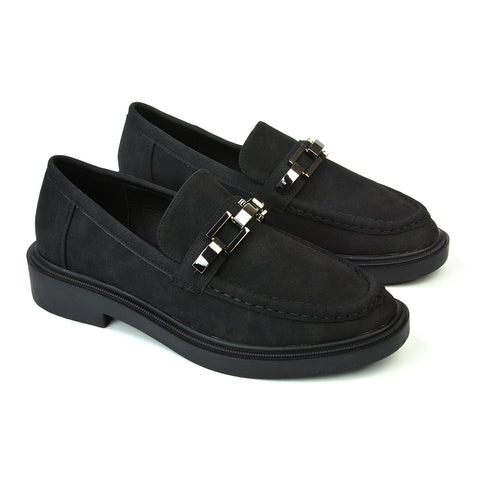 Black Faux Suede UK 7 | EU 40 | US 9 | XY London