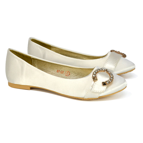 ivory pump shoes