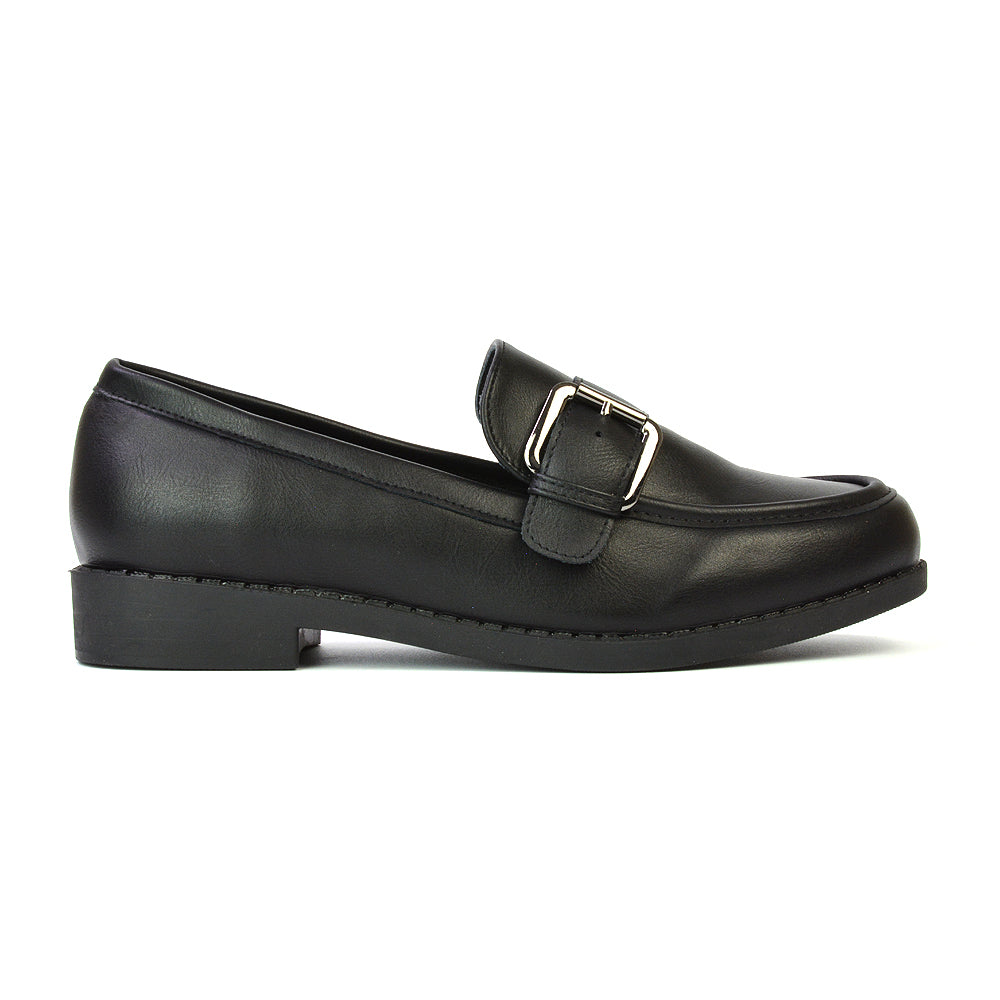 Black Synthetic Leather UK 5 | EU 38 | US 7 | XY London