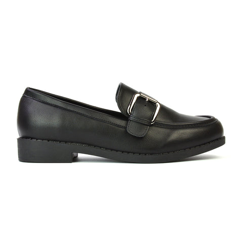 Black Synthetic Leather UK 6 | EU 39 | US 8 | XY London