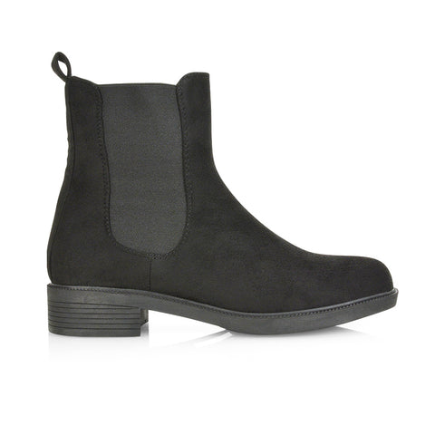 low heel boots