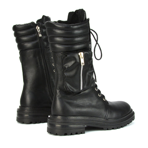 Black Calf Boots