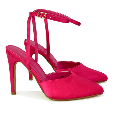 pink court heels
