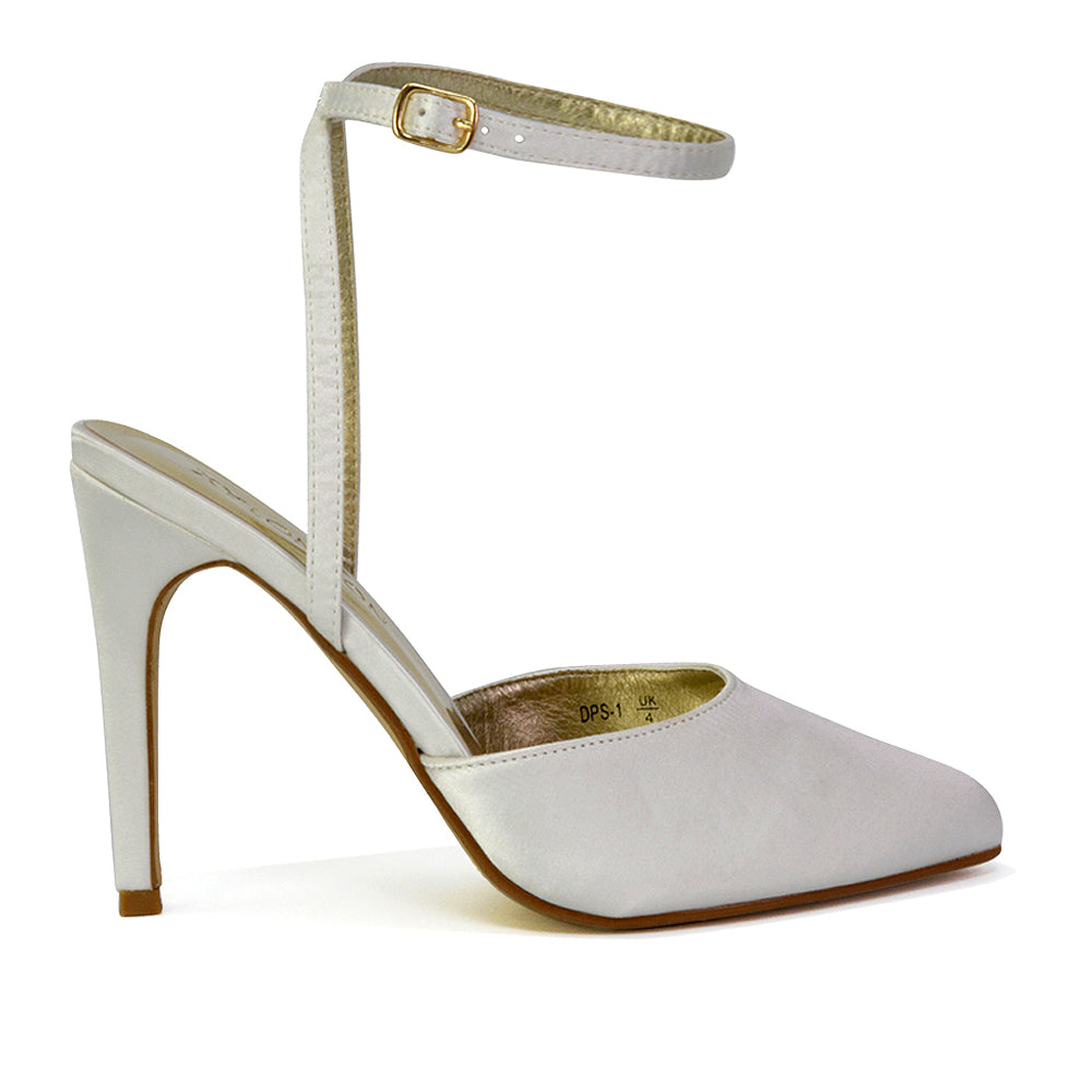 ivory high heels