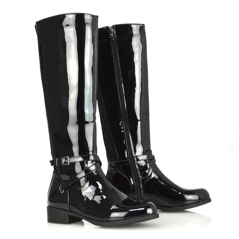 Black Patent UK 4 | EU 37 | US 6 | XY London