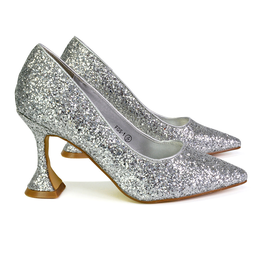 glitter shoes, bridal shoes