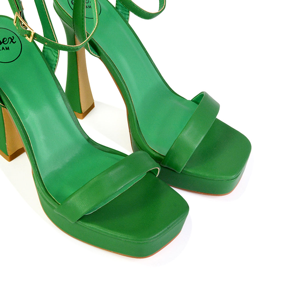 green heels