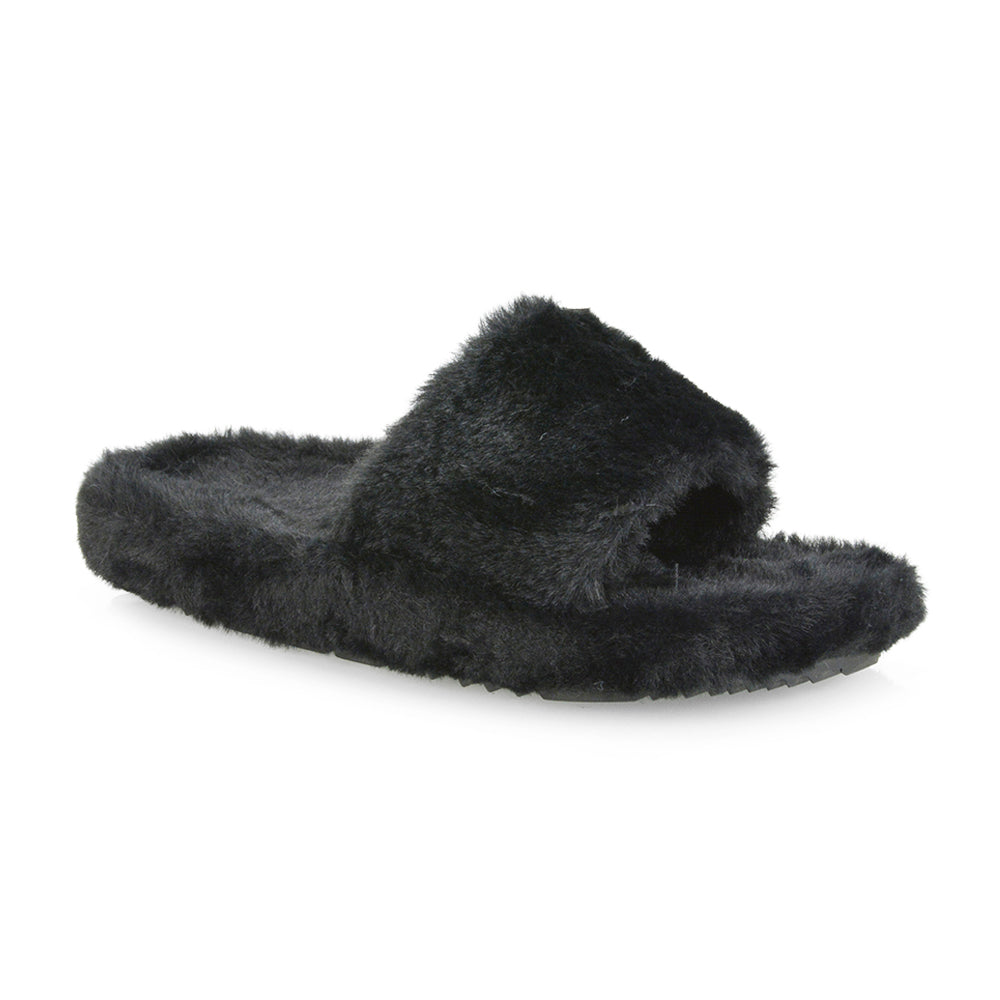 Black Faux Suede UK 3 | EU 36 | US 5 | XY London