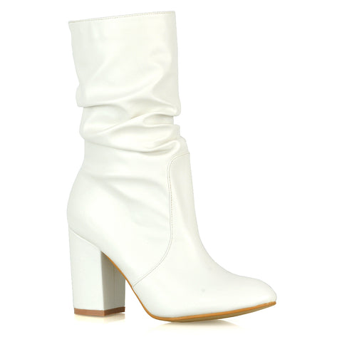 womens white boots