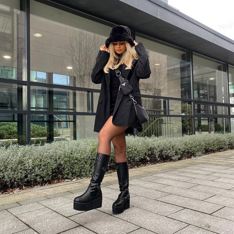 knee high boots