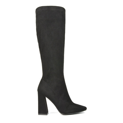 Black Faux Suede UK 7 | EU 40 | US 9 | XY London