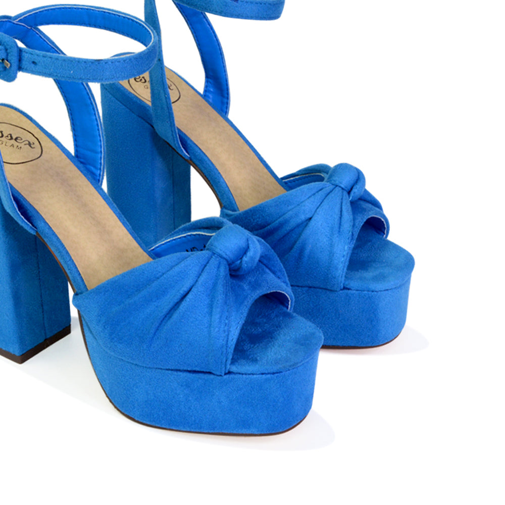 blue heels